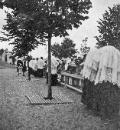 Communion for the children that were gathered in front of the square - July 17, 1937