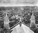 Panoramic view of the city of Lisieux photographed from the cupola - July 17, 1937